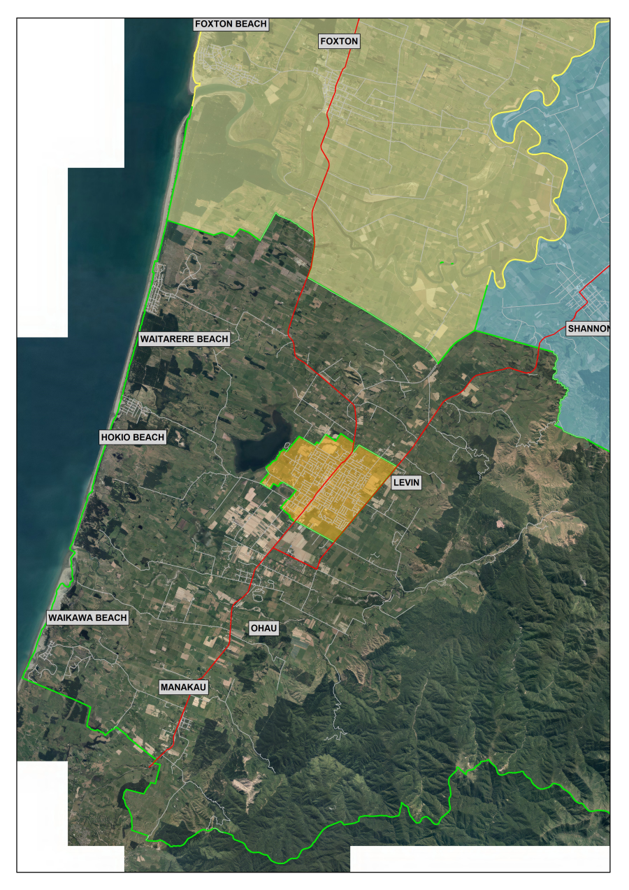 Waiopehu Ward Map - Horowhenua District Council