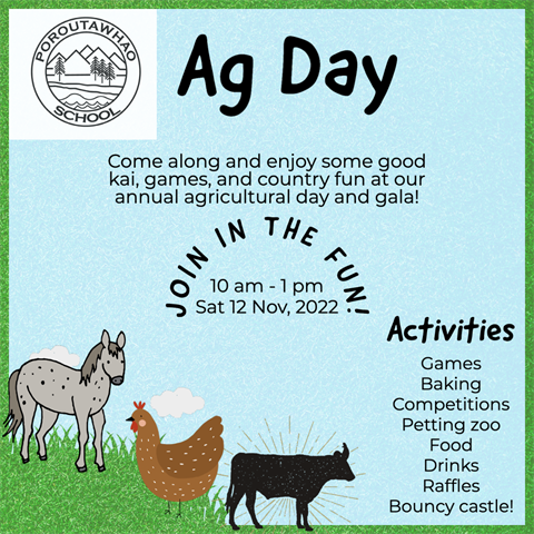 Poroutawhao Ag Day