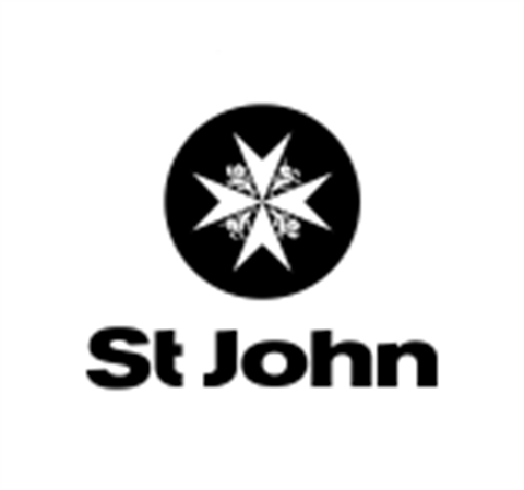 St John logo.