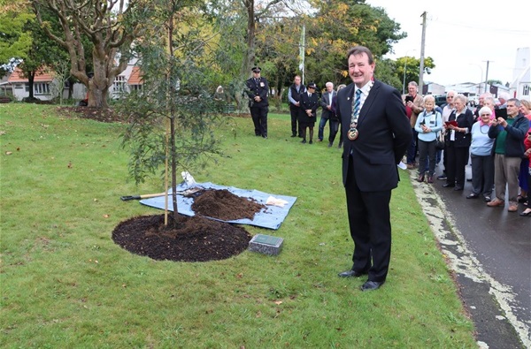 Coronation of King Charles III Tree Planting.